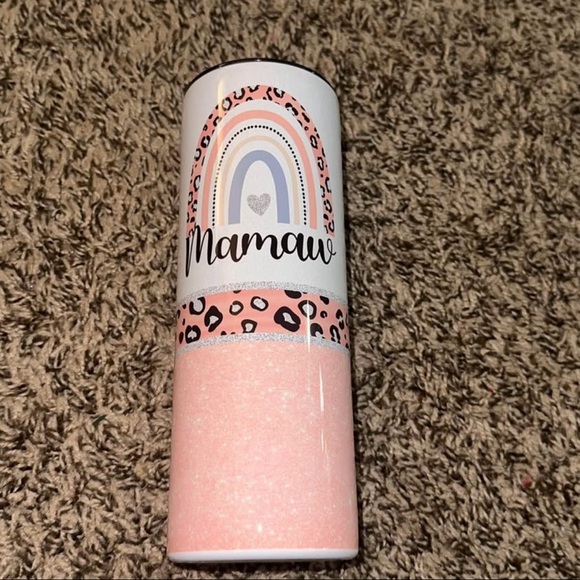 Other - MAMAW Pink Leopard Tumbler NWOT